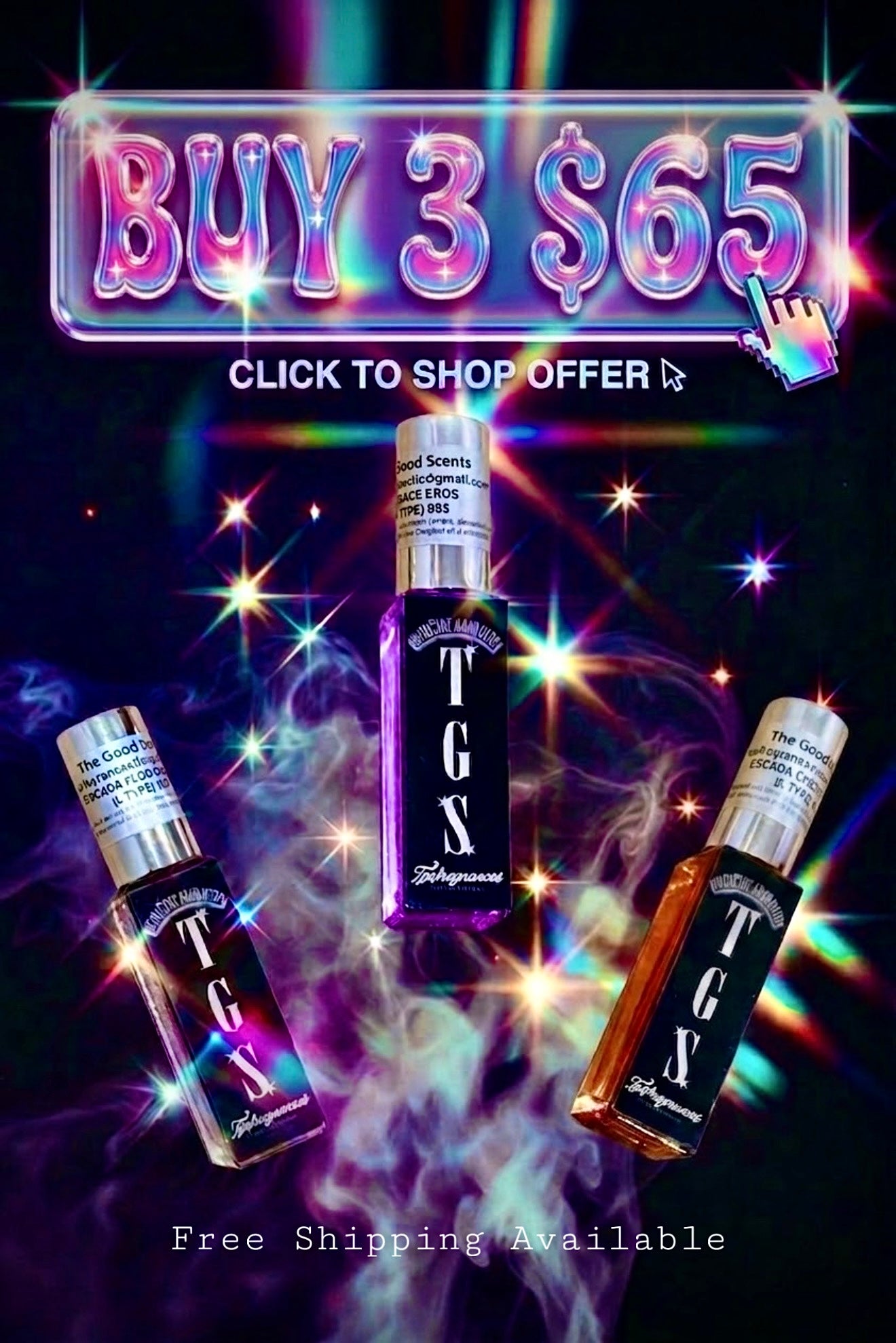 Buy 3 For $65